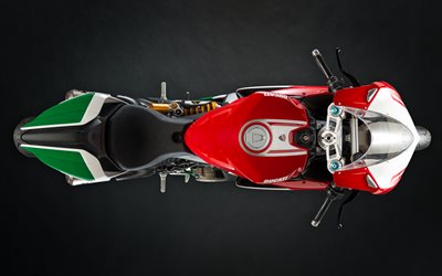 4k, A Ducati 1299 Panigale R Edi&#231;&#227;o Final, sbk, 2017 motos, studio, italiano de motos, Ducati
