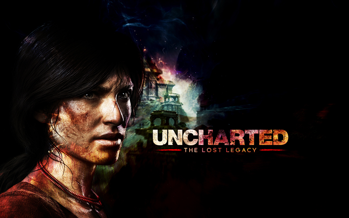Uncharted The Lost Legacy, 4k, 2017 games, Chloe Frazer