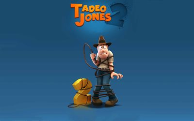 Tadeo Jones 2 El secreto del Rey Midas, 4k, 2017 movie, comedy, Tadeo Jones 2, 3d-animation