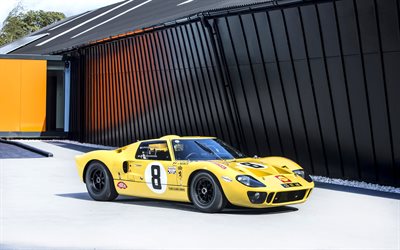 Ford GT40 Lightweight, 1968 cars, retro cars, sportcars, Ford GT40