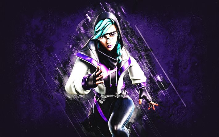 Download wallpapers Fortnite Synapse Skin, Fortnite, main characters ...