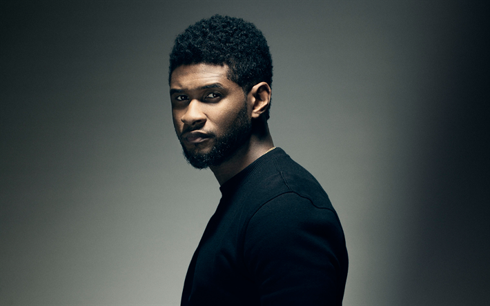 Usher, Cantora norte-americana, retrato, Estrelas americanas, Usher Raymond Terrence