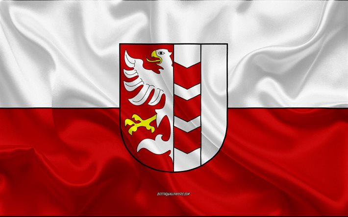 علم أوبافا, جمهورية التشيك, 4 ك, نسيج الحرير, علم Opava, المدن التشيكية, أوبافا