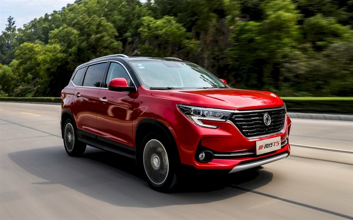 Dongfeng Forthing T5, autoroute, 2021 voitures, crossovers, CN-spec, 2021 Dongfeng Forthing T5, voitures chinoises, Dongfeng