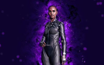 T-Bug, 4k, luzes de n&#233;on violeta, Cyberpunk 2077, RPG, fan art, personagens Cyberpunk 2077, T-Bug Cyberpunk