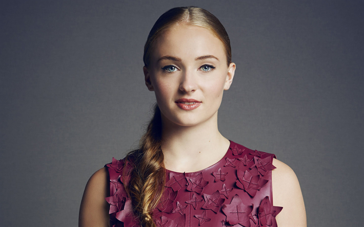 sophie turner, 2018, foto-shooting, marie claire, hollywood, englische schauspielerin, sch&#246;nheit