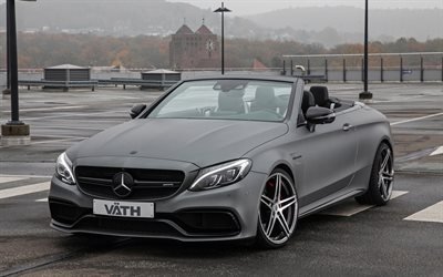 Vaeth, tuning, 4k, Mercedes-Benz C63 AMG, 2018 cars, supercars, Mercedes