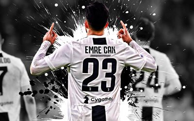 Emre Can, Juventus FC, Serie A, German footballer, midfielder, goal, joy, famous footballers, Juve, Italy