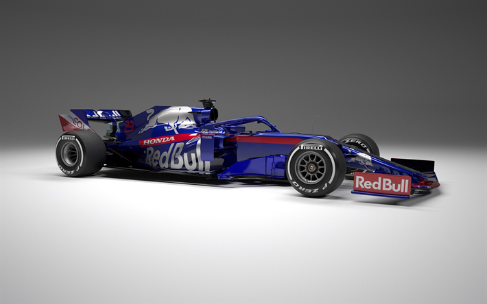 Download Wallpapers Toro Rosso Str14 2019 Formula 1 New Racing