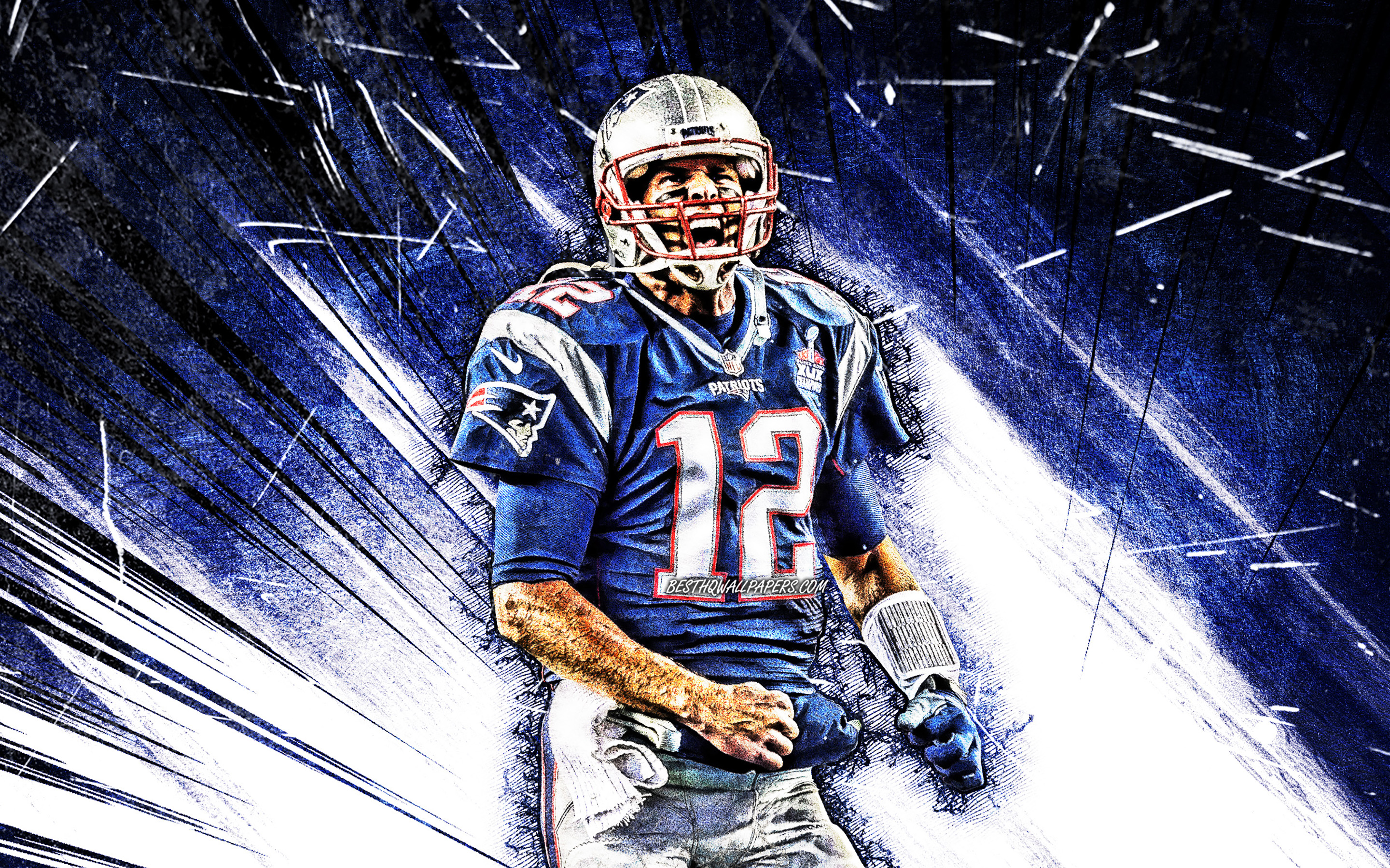 New England Patriots Tom Brady 2013 Wallpaper HDR