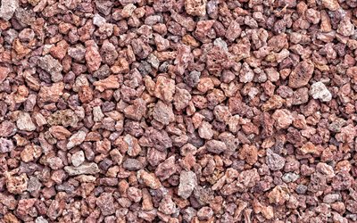 brown gravel texture, brown stone texture, background with stone, brown stones background