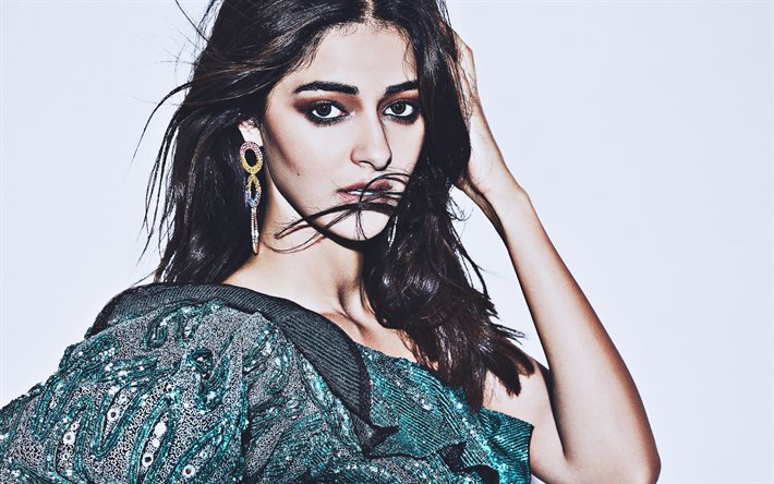 Ananya Pandey, Bollywood, indisk sk&#229;despelerska, brunettkvinna, sk&#246;nhet, Ananya Pandey-fotografering