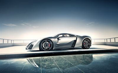 Marussia B2, hypercars, voitures 2010, supercars, voitures russes, Marussia B2 2010, Marussia
