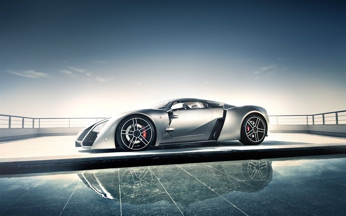 Marussia B2, hypercars, voitures 2010, supercars, voitures russes, Marussia B2 2010, Marussia