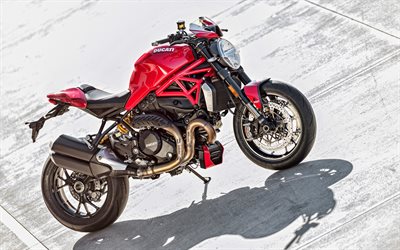 Ducati Monster 1200 R, 4k, vista laterale, 2022 moto, superbike, 2022 Ducati Monster 1200 R, auto italiane, Ducati