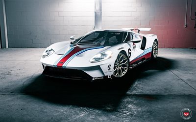 Driving Emotions Motorcar, tuning, Ford GT, 2018 cars, Vossen Wheels, S17-01, supercars, Ford