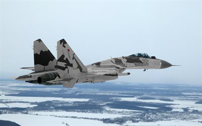 Sukhoi Su-35, fighter, stridsflygplan, Ryska Flygvapnet, Su-35, Flanker-Е