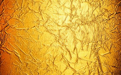 golden trama, struttura del metallo, oro, metallo lucido, oro texture