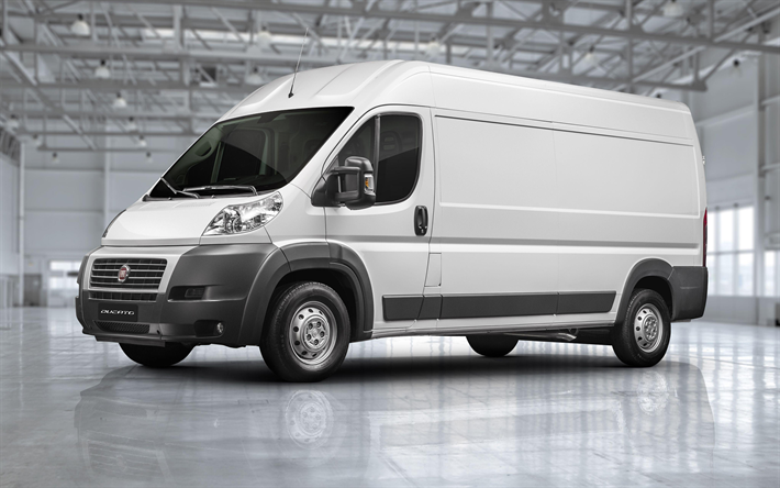 Fiat Ducato Cargo Longo, 4k, 2018 auto, minibus, nuovo Ducato trasporto merci, la Fiat