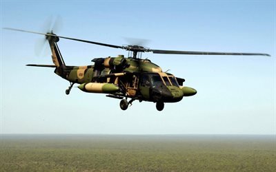 Sikorsky UH-60 Black Hawk, attack helicopters, combat aircraft, UH-60 Black Hawk, US Army, Sikorsky