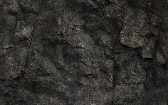 texture de roche grise, texture de pierre, texture de roche, texture naturelle, fond de pierre, roche