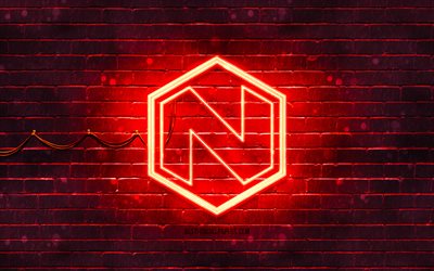 شعار نيكولا الأحمر, 4 ك, الطوب الأحمر, شعار نيكولا, ماركات السيارات, شعار نيكولا نيون, نيكولا