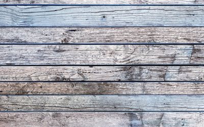 gray wood planks texture, wood background, horizontal planks texture, old wood planks background, wood texture