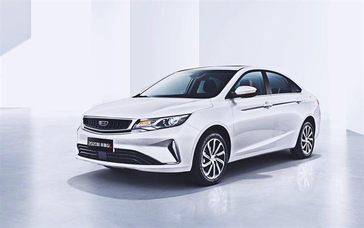 Geely Emgrand GL, 4k, studio, 2021 cars, Geely FE-5, 2021 Geely Emgrand, chinese cars, Geely