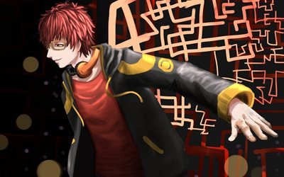Mystic Messenger, art, anime male characters, portrait, Japanese anime games, Android, iOS