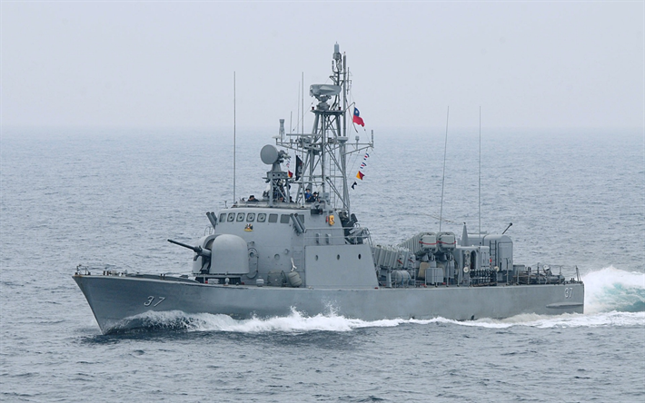 cns orella, lm-37, chilenischen marine, rakete, boot, chile, kriegsschiffe, corvette