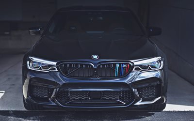 BMW M5, 高級車, フロントビュー, 2020年までの車, F90, 2020年までのBMW5シリーズ, BMW F90, ウ, ドイツ車, BMW