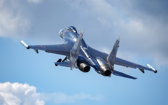 Suhoi Su-35, Flanker-E, taistelija, lentomelun, Super Flanker, Ven&#228;j&#228;n Ilmavoimat, Su-35