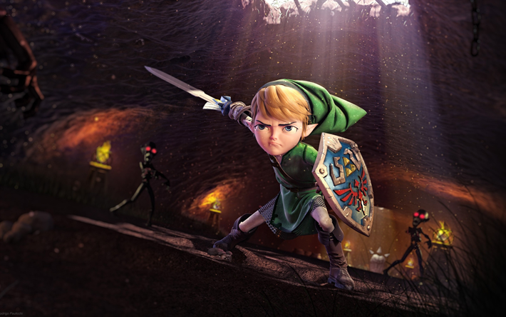 La leggenda di Zelda, 2019 giochi, poster, fan art, The Legend of Zelda Majoras Mask
