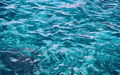 blue water texture, 4k, macro, water wavy textures, wavy backgrounds, blue backgrounds, blue water, waves, water textures, water backgrounds