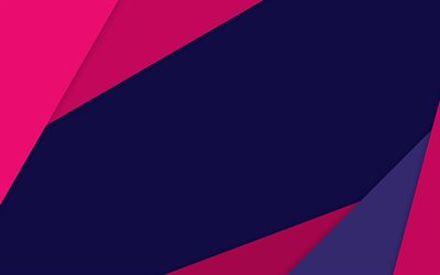 materiaali suunnittelu, 4k, violetti ja violetti, geometria, piireiss&#228;, geometrisia muotoja, lollipop, linjat, luova, nauhat, violetti taustat