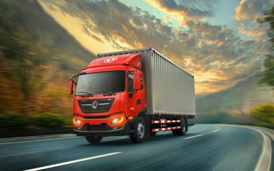 Dongfeng Tianjin KR, autoroute, 2021 camions, LKW, transport de marchandises, 2021 Dongfeng Tianjin KR, Dongfeng