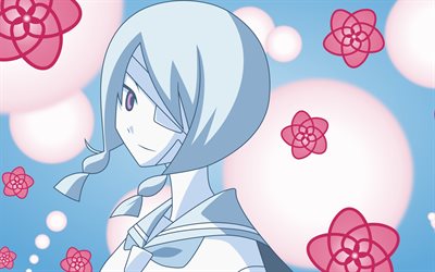 Sayonara Zetsubou Sensei, muotokuva, art, merkki&#228;, anime-sarja, Japanilainen manga, Kafuka Fuura
