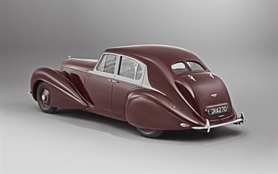 1939, Bentley Corniche, 2019 recrea&#231;&#227;o por Mulliner, exterior, vis&#227;o traseira, retro carros, vermelho Corniche, Bentley
