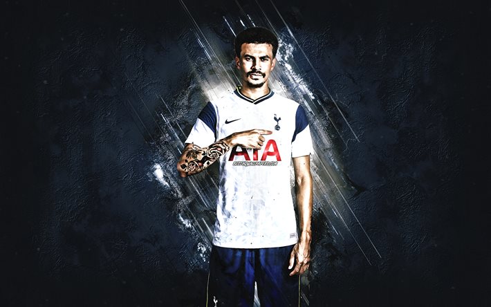 Dele Alli, calciatore inglese, centrocampista del Tottenham Hotspur, Premier League, Inghilterra, calcio