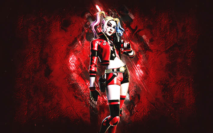 Fortnite Skin Alequina Renascida Rebirth Harley Quinn - Xbr