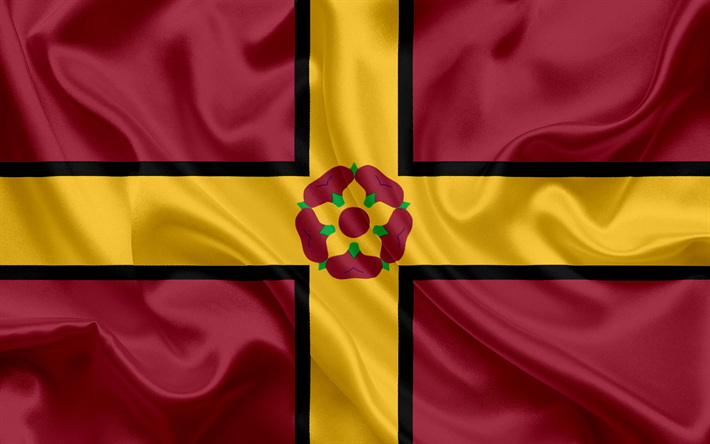 L&#228;n Northamptonshire Flagga, England, flaggor av engelska l&#228;n, Flagga av Northamptonshire, Brittiska Flaggor L&#228;n, silk flag, Northamptonshire