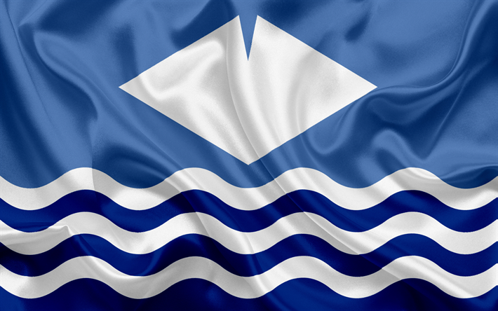 郡ワイト島のフラグ, イギリス, 旗の英国, 旗のワイト島, イギリス郡旗, 絹の旗を, ワイト島