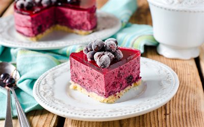 cake, blueberry cheesecake, sweets, dessert, berries, cheesecakes