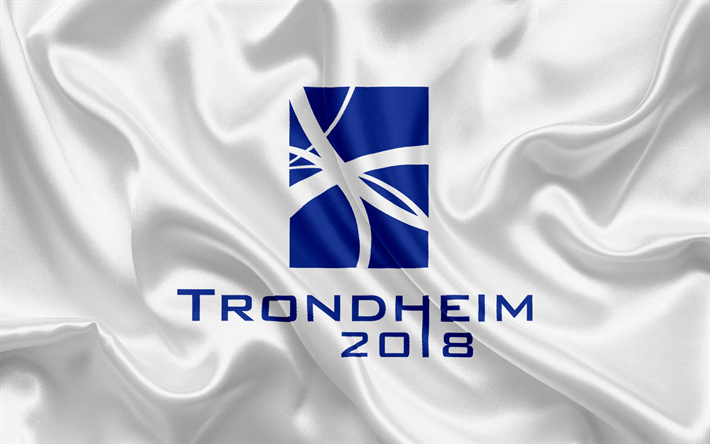 Trondheim 2018, l&#39;embl&#232;me, le logo, les jeux paralympiques d&#39;Hiver 2018, la Norv&#232;ge, XII Jeux Paralympiques d&#39;Hiver