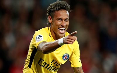 Neymar, goal, PSG, soccer, Ligue 1, Paris Saint-Germain, footballers, Neymar JR, football stars