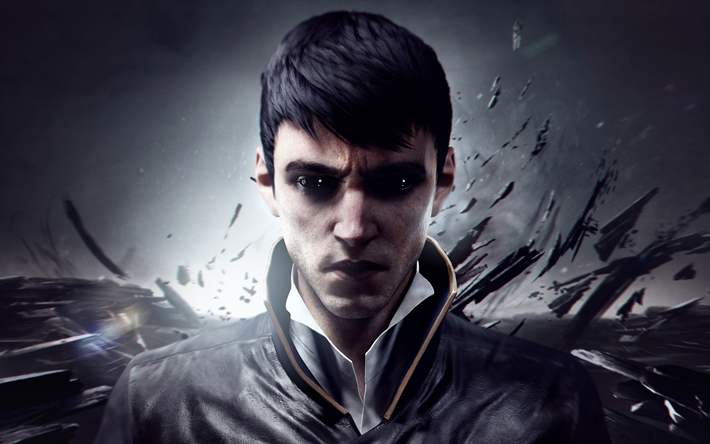 L&#39;Outsider, 4k, aventure-Action, d&#39;infiltration-action, Dishonored 2