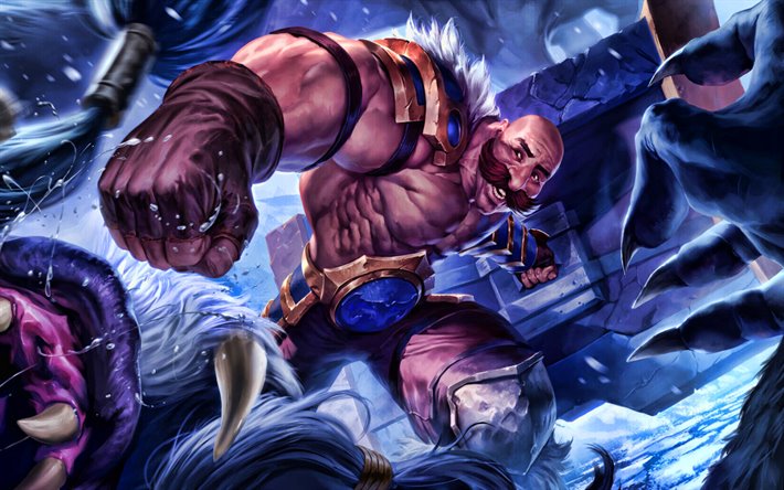 Download Wallpapers Braum Moba League Of Legends Warriors Images, Photos, Reviews