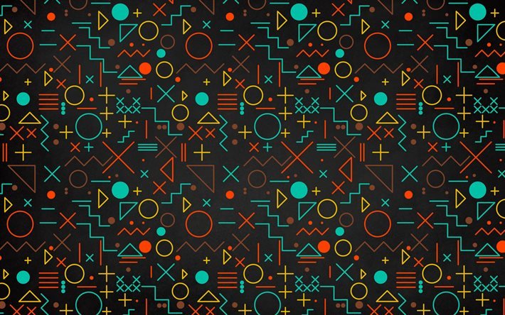 matematik svarta tavlan textur, bakgrund med geometriska former, matematik bakgrund, matematik textur, geometriska linjer former textur