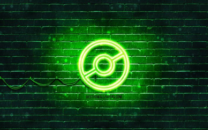 شعار بوكيمون غو الأخضر, 4 ك, لبنة خضراء, البوكيمون العودة, ماركات الألعاب, شعار بوكيمون جو نيون
