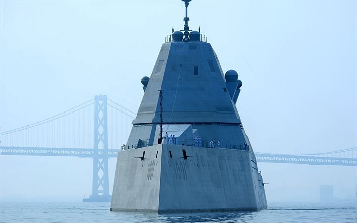 USS Michael Monsoor, DDG-1001, US Navy, cacciatorpediniere missilistico guidato, cacciatorpediniere classe Zumwalt, navi da guerra americane
